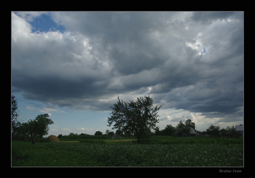 photo "Presage of the thunderstorm" tags: landscape, clouds