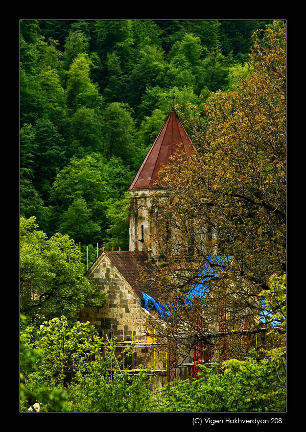 photo "Postcard Haghartsin" tags: architecture, travel, landscape, 