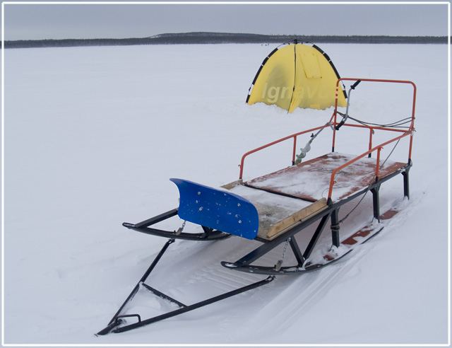 photo "Winter fishing" tags: landscape, genre, autumn