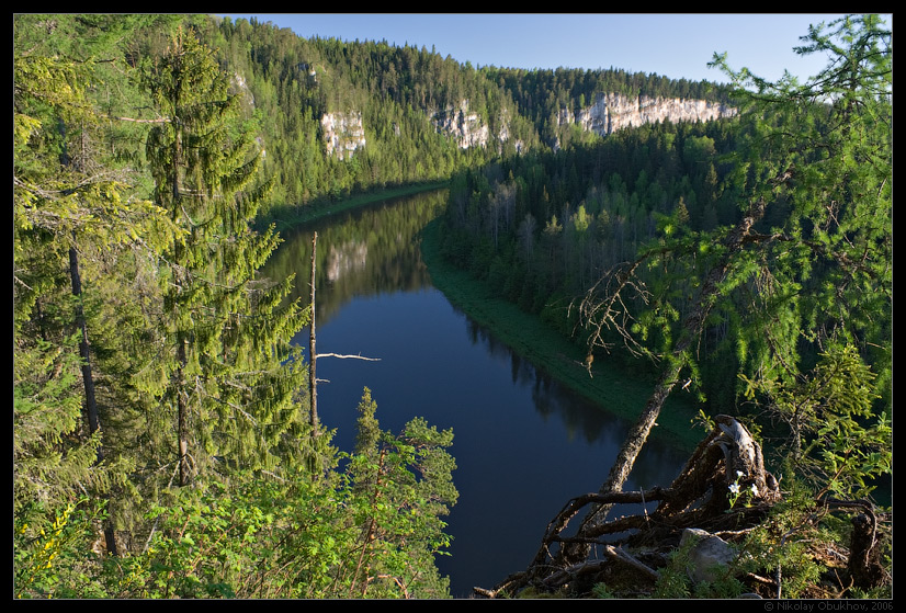 photo "Chusovaya river / 0159_0093" tags: landscape, mountains, rocks, summer