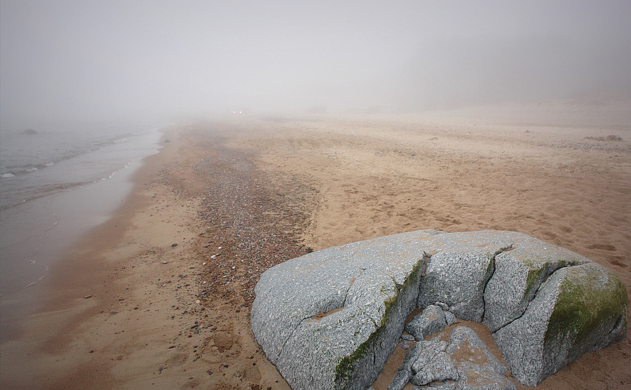 фото "Туман у моря №1" метки: пейзаж, вода