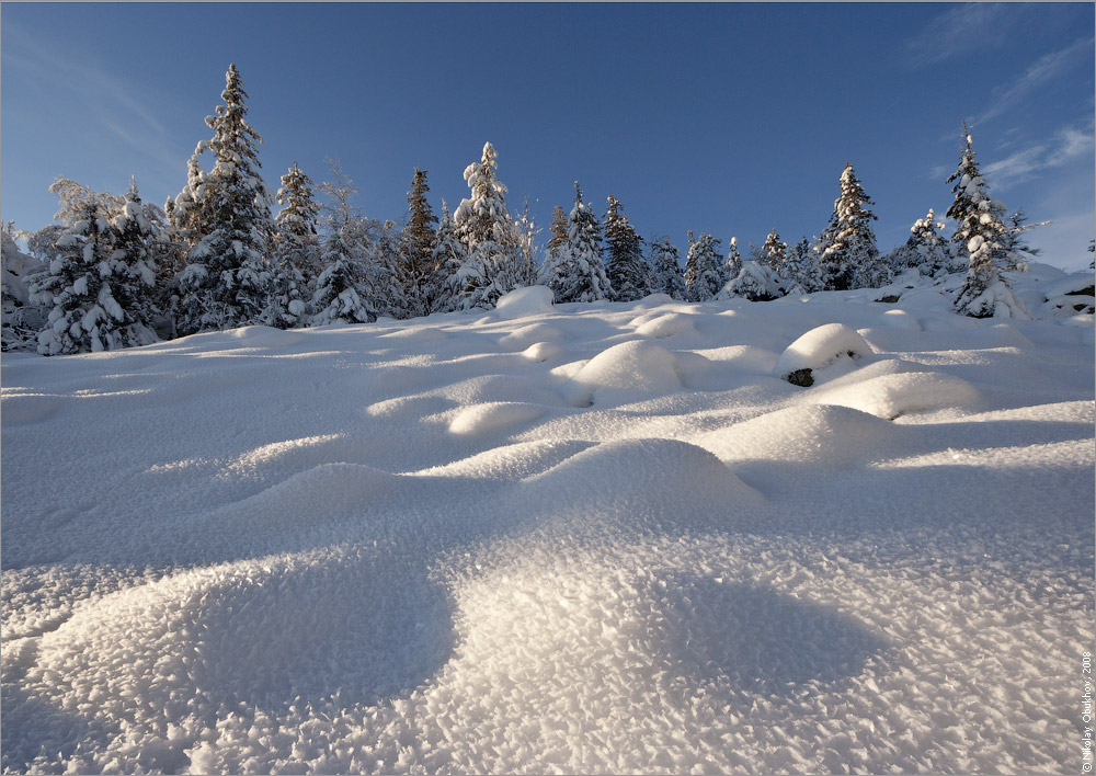 photo "Snow scale / 0190_0046" tags: landscape, mountains, winter