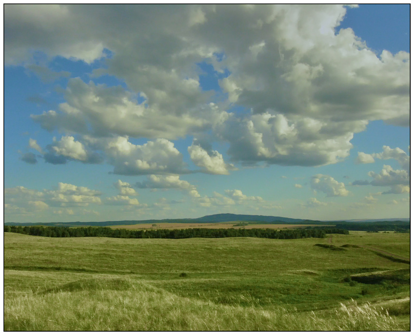 photo "***" tags: landscape, clouds, summer