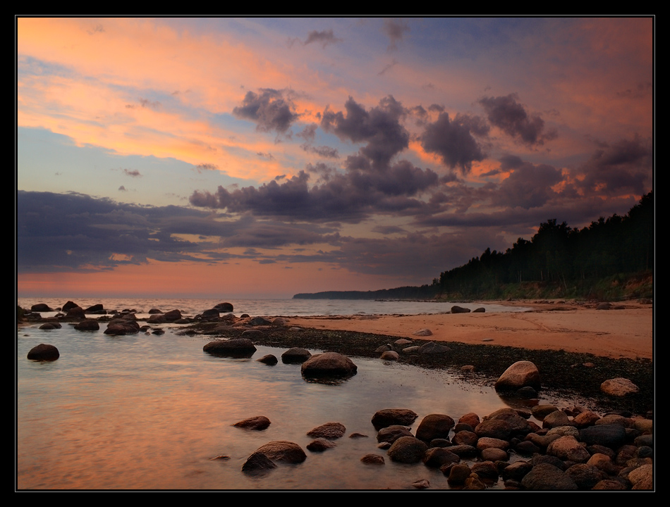 photo "***" tags: landscape, sunset, water