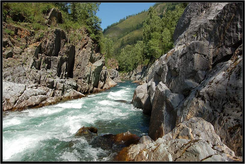 фото "Ущелье" метки: пейзаж, вода, горы