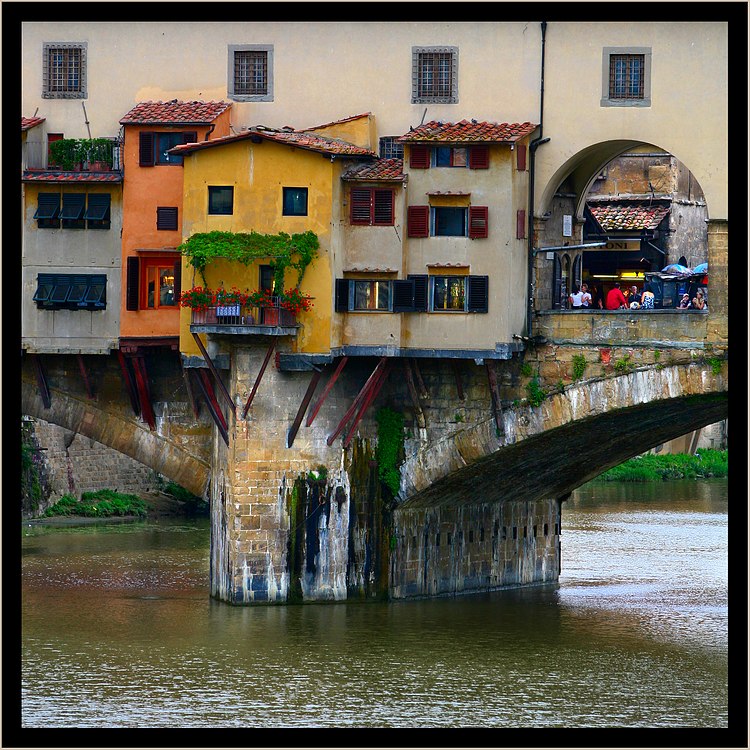 photo "Ponte Vecchio (Старый мост),  Firenze." tags: city, travel, Europe