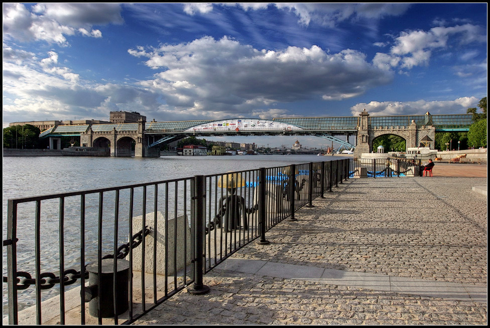 photo "Moscow evening" tags: architecture, city, landscape, 