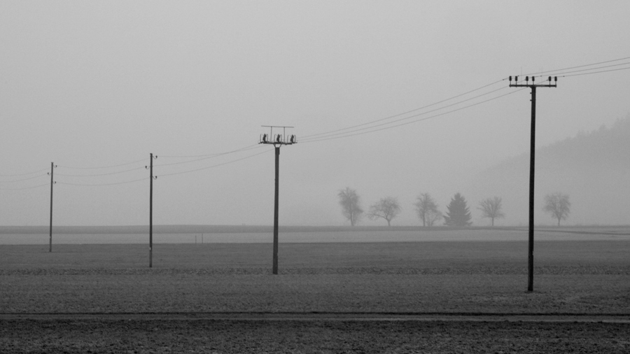 photo "Haze-900" tags: black&white, landscape, 
