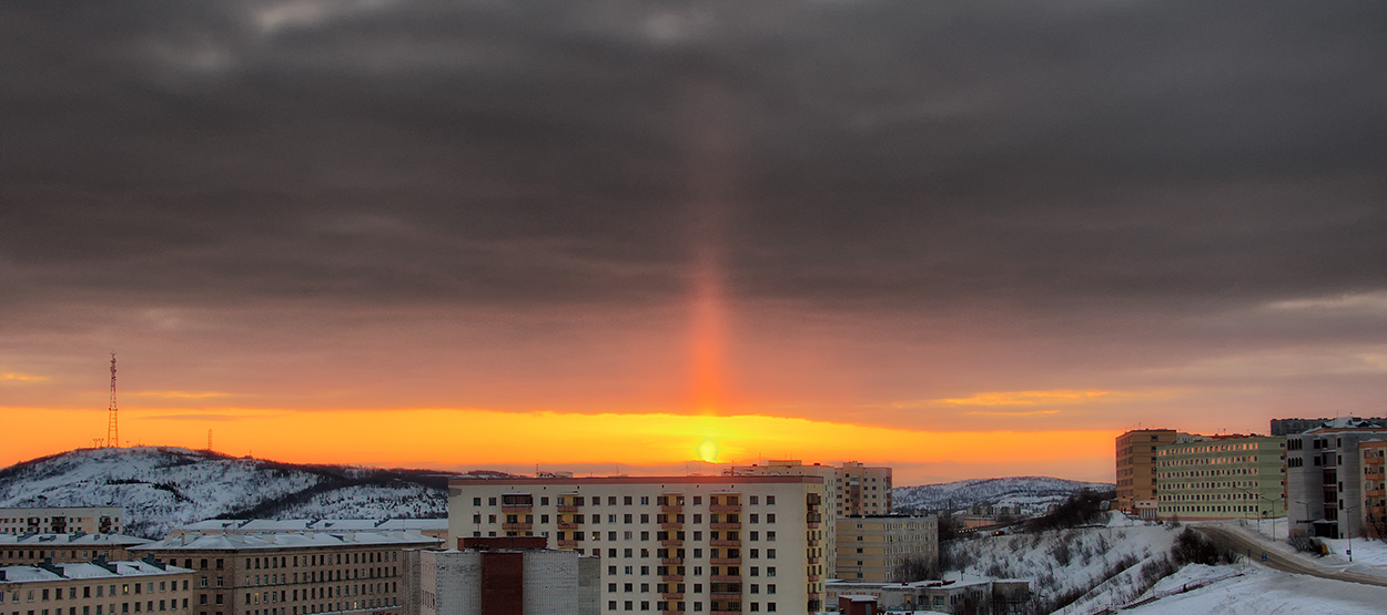 photo "Awakening heavenly arsonists" tags: landscape, sunset