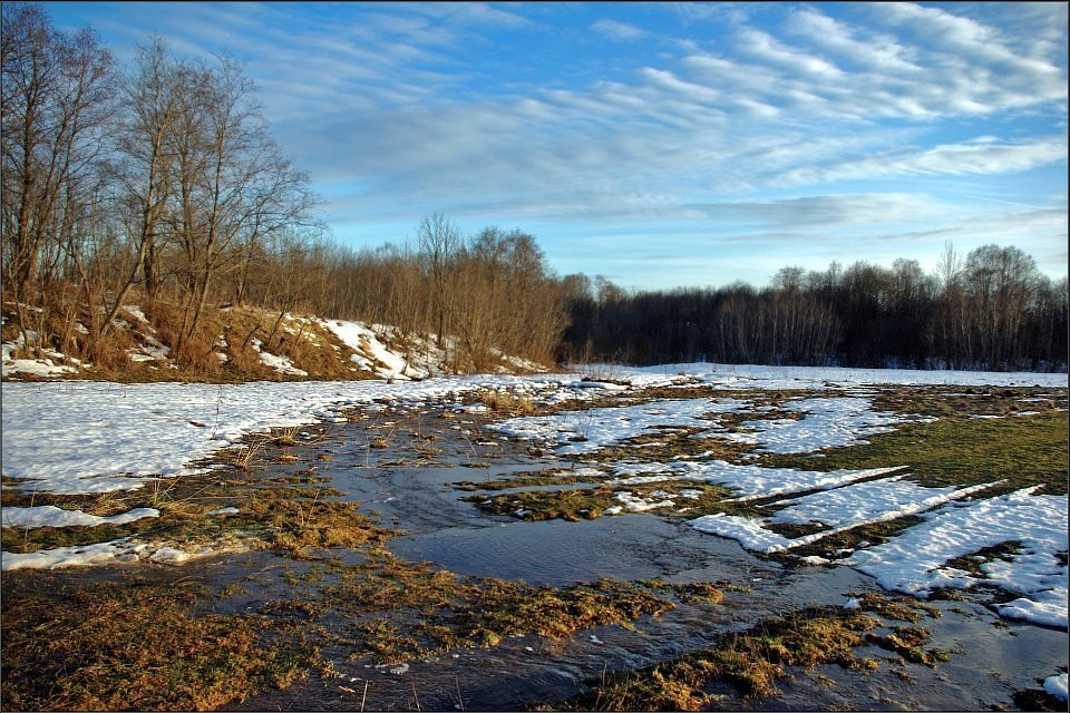 photo "Time of streams" tags: landscape, spring