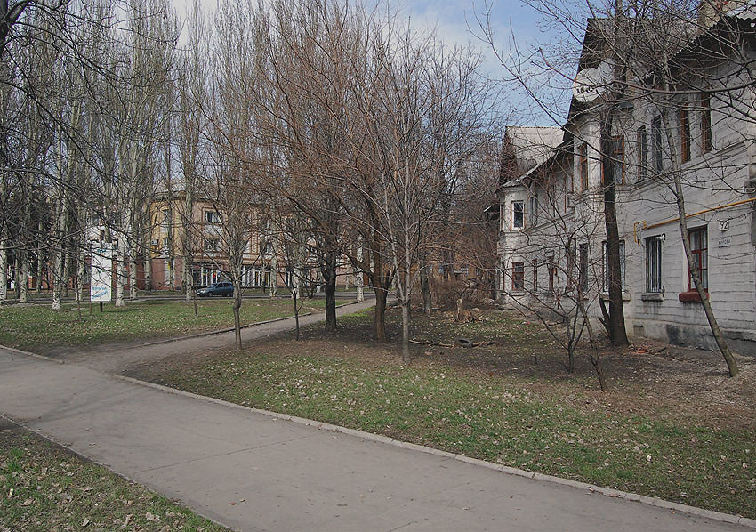 фото "Весна в рабочем поселке" метки: архитектура, пейзаж, 