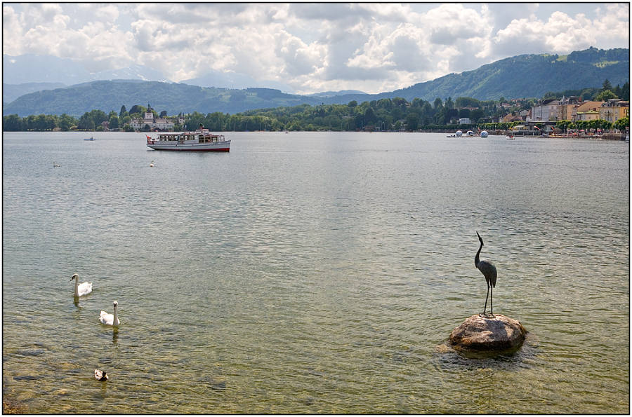 photo "Gmunden" tags: landscape, clouds, water