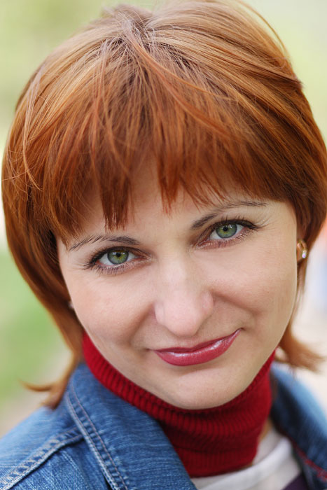 фото "Рыжая с зелеными глазами или Неправильный портрет" метки: портрет, женщина