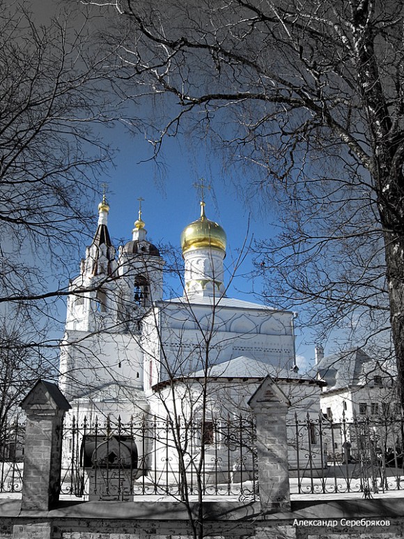 photo "религия,церковь,храм,зима" tags: landscape, winter