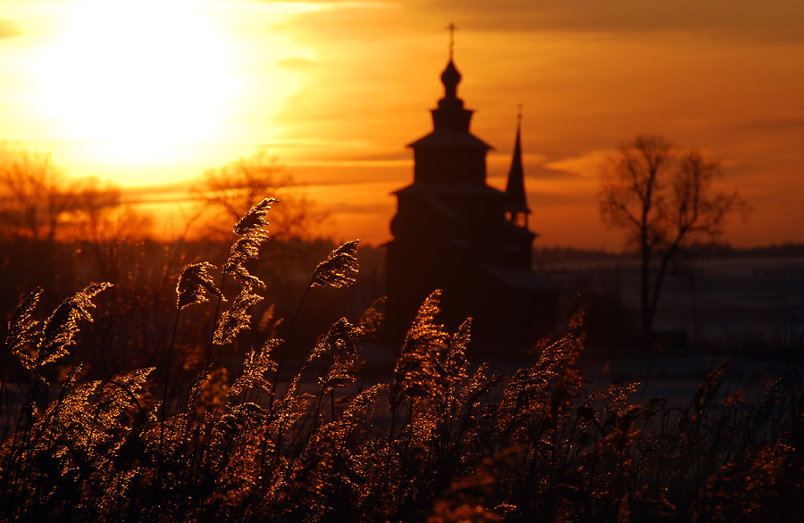 фото "Богослов.###" метки: пейзаж, закат