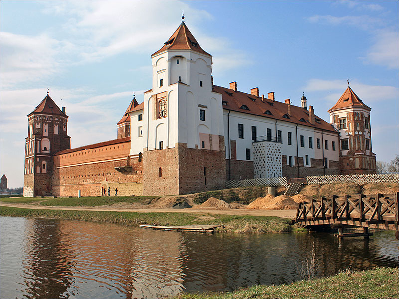 фото "Мирский замок" метки: архитектура, пейзаж, 