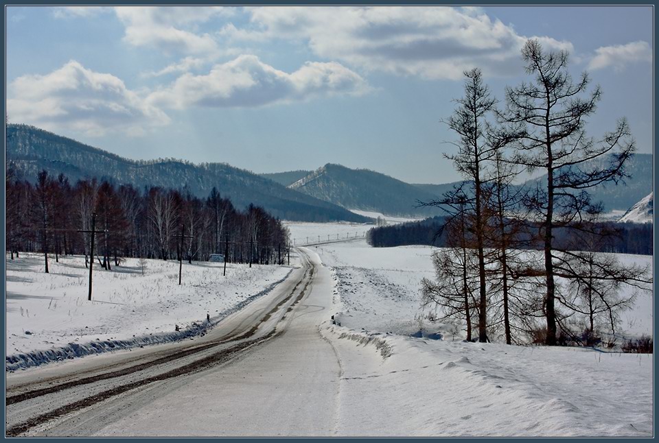 photo "road" tags: landscape, winter