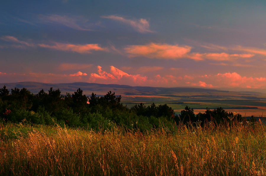 photo "Sundown" tags: landscape, sunset