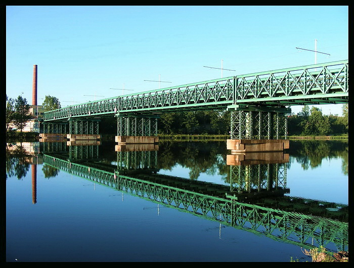 photo "Tрамвайный мост" tags: architecture, city, landscape, 