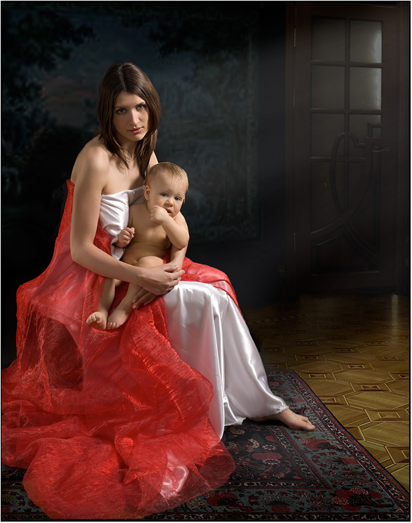 фото "Портрет с младенцем" метки: портрет, дети, женщина