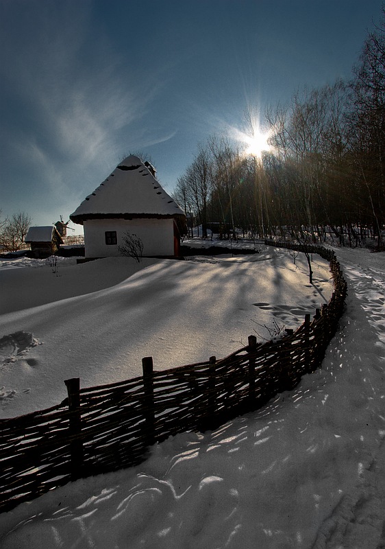 фото "зимние закаты..." метки: пейзаж, зима