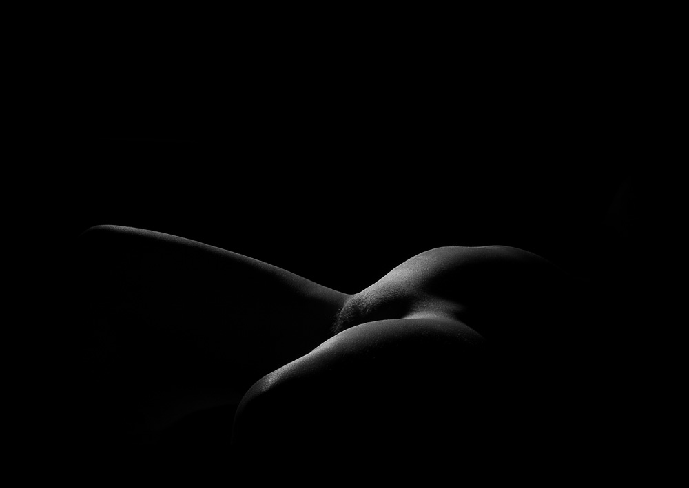 photo "***" tags: nude, black&white, 