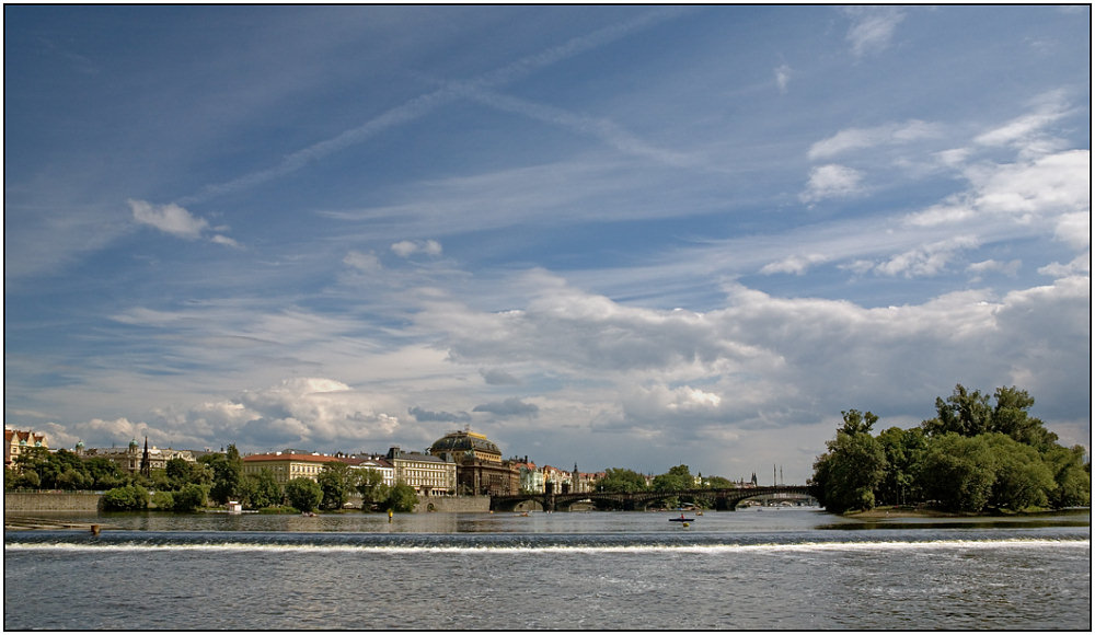 photo "Rift of Vltava" tags: travel, landscape, Europe, clouds