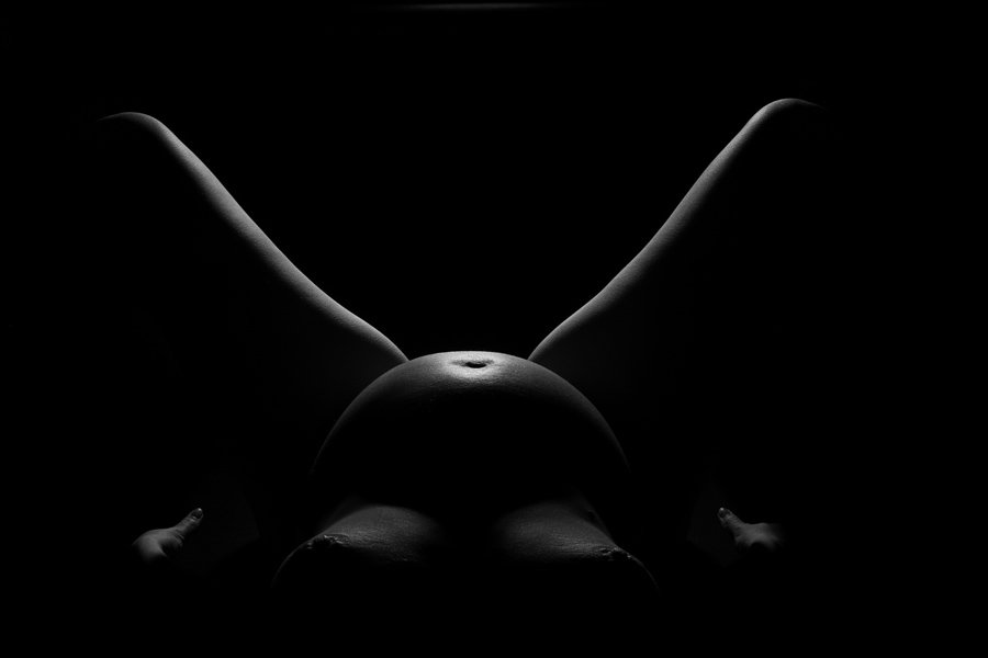 photo "***" tags: nude, black&white, 