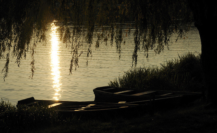 фото "evening II" метки: пейзаж, вода, закат