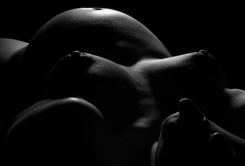 photo "***" tags: nude, black&white, 