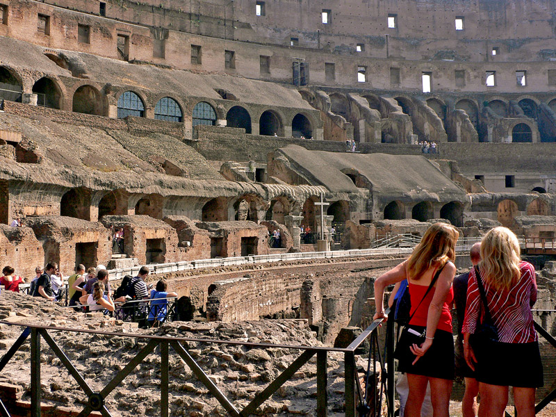 photo "The Cross in the Colosseum" tags: travel, Europe