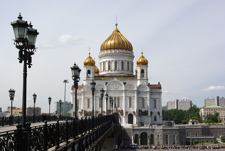 фото "Храм Христа Спасителя" метки: архитектура, город, пейзаж, 