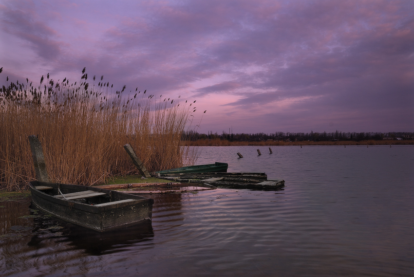 фото "Вечный покой сердце вряд ли обрадует" метки: пейзаж, вода, закат