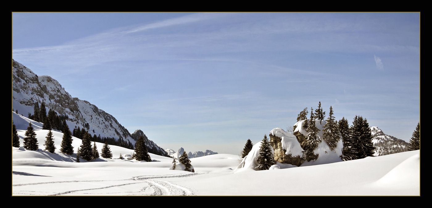 photo "Glieres Panoramic Wiew" tags: panoramic, landscape, winter
