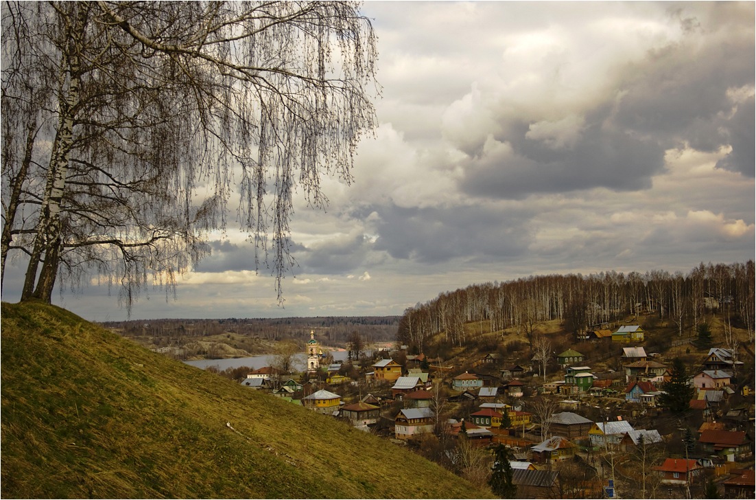 photo "In expectation of the sun" tags: landscape, clouds, spring