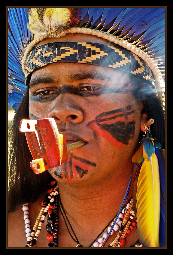 photo "Cacique Ubirata" tags: portrait, man