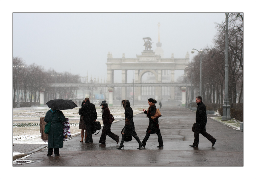 photo "Moscow. April 21, 2009" tags: genre, city, 