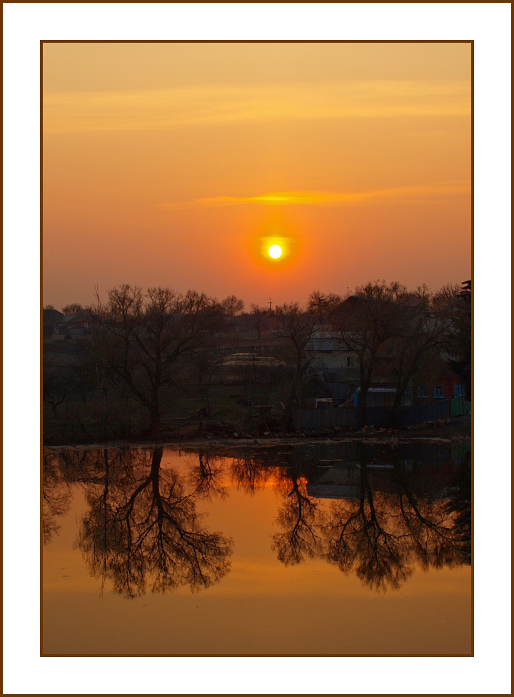 photo "***" tags: landscape, spring, sunset