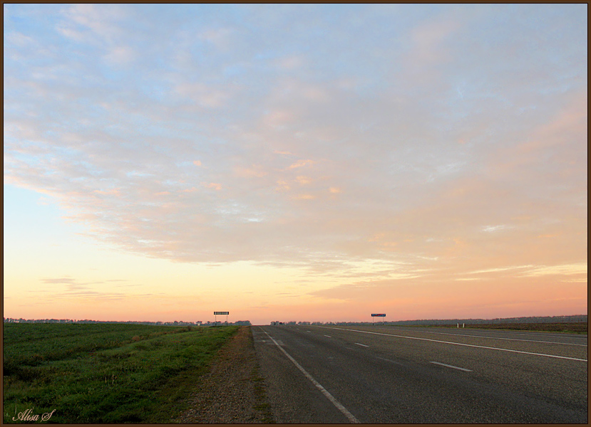 photo "On south!" tags: landscape, clouds, spring