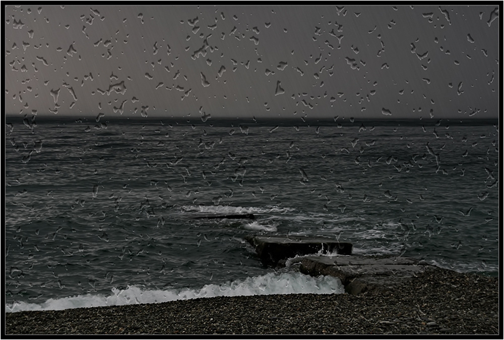 фото "Дождь приходит с моря...." метки: пейзаж, вода, лето