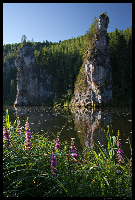 photo "Columns Rock / 0162_0048" tags: landscape, mountains, rocks, summer