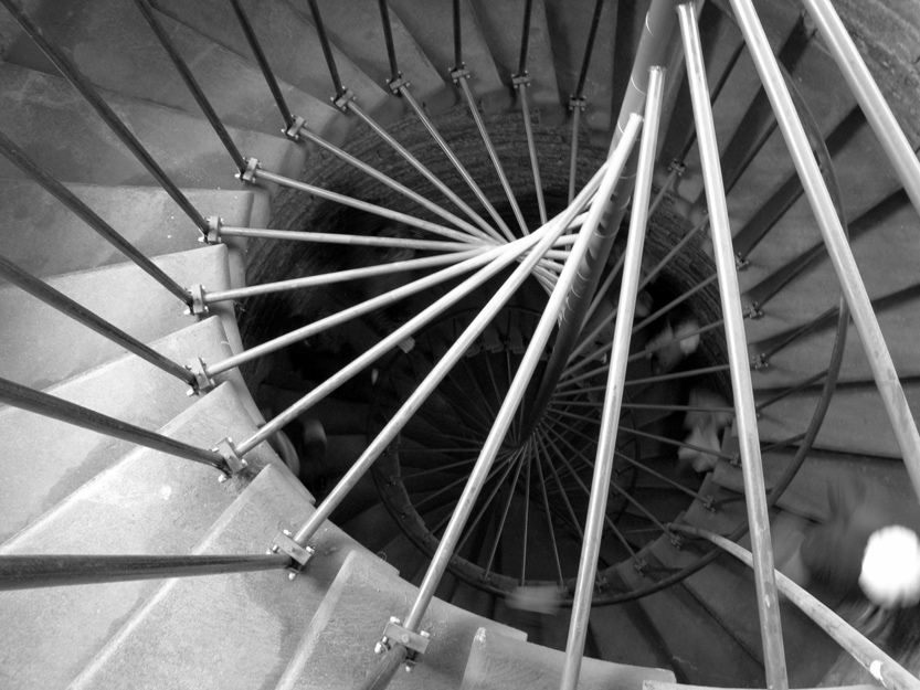 photo "Stairs" tags: interior, black&white, 