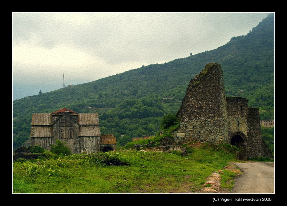 фото "Way to Akhtala" метки: архитектура, путешествия, пейзаж, 