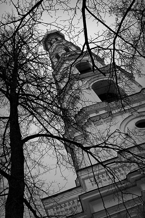 photo "Bell tower" tags: black&white, fragment, misc., 
