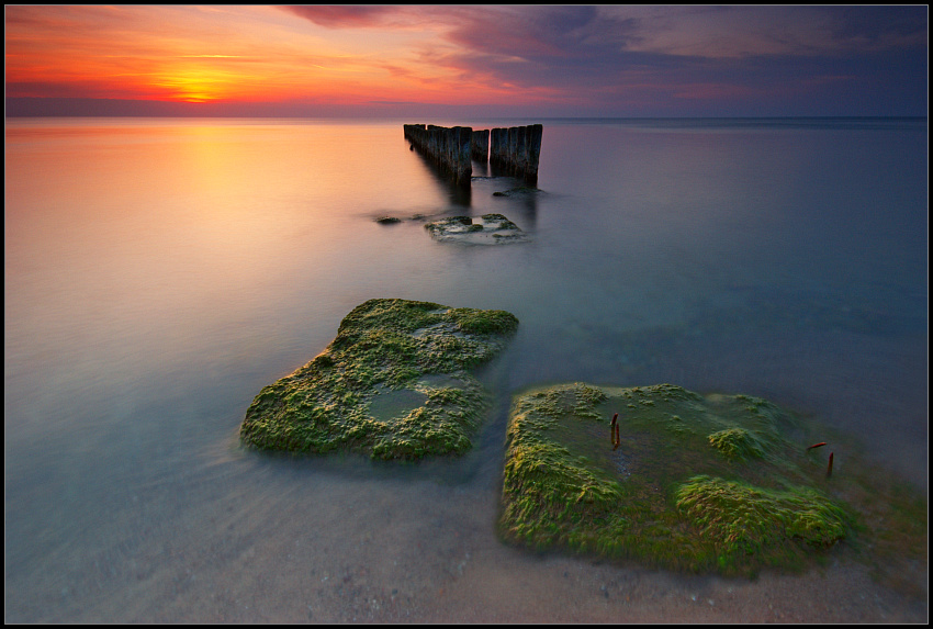 photo "***" tags: landscape, sunset, water