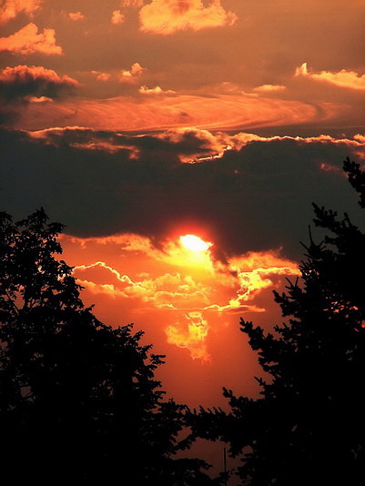 photo "Bечерний небо" tags: landscape, clouds