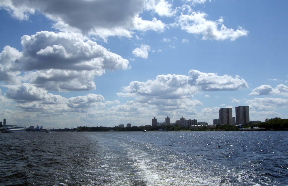 фото "канал им.нашего города" метки: пейзаж, вода, облака
