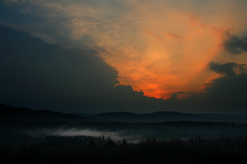 photo "***" tags: landscape, mountains, sunset