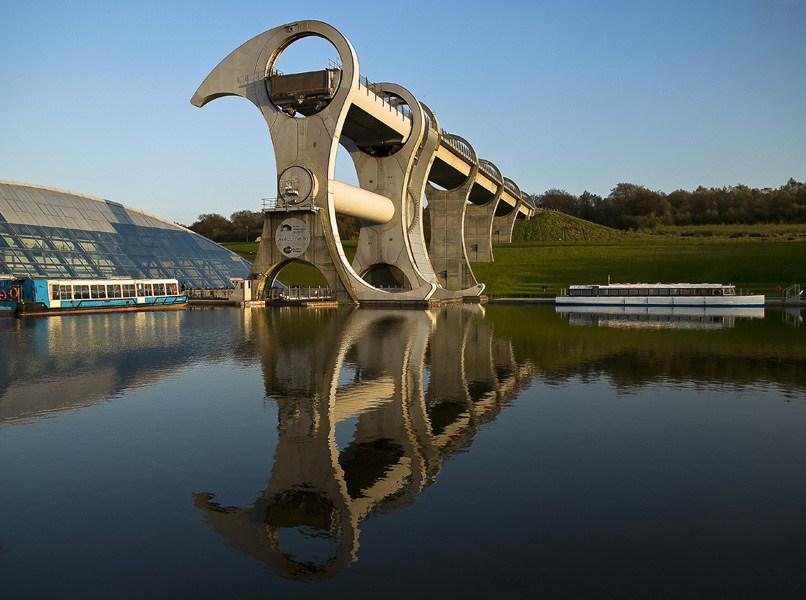 фото "Water wheel in Falkirk" метки: архитектура, разное, пейзаж, 