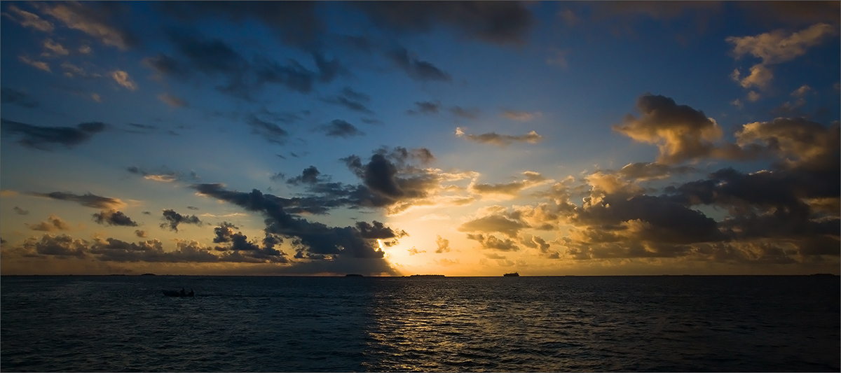 photo "On the evening of the islands" tags: landscape, sunset, water